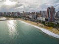 Cities of beaches in the world. City of Fortaleza, state of Ceara Brazil South America. Travel theme.