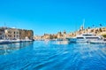 The cities of Senglea and Birgu, Malta