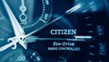 Citizen watch Royalty Free Stock Photo