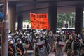 Hong Kong anti extradition bill protests Royalty Free Stock Photo