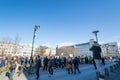 Citizens in Reykjavik, protesting against the government of Iceland during the Panama paper scandal