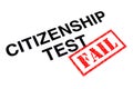 Citizenship Test Fail