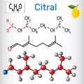 Citral lemonal. Aldehydes in nature