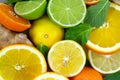 Citric fruits Royalty Free Stock Photo