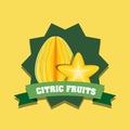 Citric fruits design