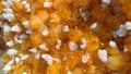 Citrine Geode Background