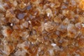 Citrine quartz background Royalty Free Stock Photo