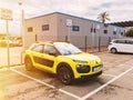 Citroen C4 Cactus Car Parked On car rental Firefly parking. The Citroen C4 Cactus Is A Mini Crossover, Produced By