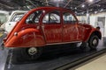 Citroen 2CV 1986 Classic French Car - Red Antique Royalty Free Stock Photo