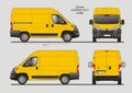 Citroen Jumper Cargo Van 2017 L1H2 Blueprint