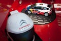 Citroen Rally Car, Paris, Champs Elysee, New Cars Royalty Free Stock Photo