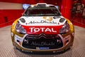 Citroen rally DS3 Royalty Free Stock Photo