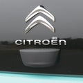Citroen`s new redesigned logo. Royalty Free Stock Photo
