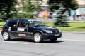 Citroen Saxo VTS - black & white Royalty Free Stock Photo