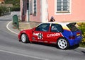 Citroen Saxo. 9ÃÂ° Chiavari-Leivi uphill race- Leivi  Italy. Royalty Free Stock Photo