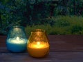 Citronella candles