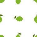 Lime. Colored Seamless Vector Patterns