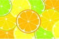 Citrus background Royalty Free Stock Photo