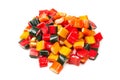 Citrus colorful candies. Jelly sweets