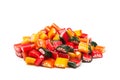 Citrus colorful candies. Jelly sweets