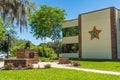 Citrus County Sheriff`s Office with Fallen Law Enforcement Memorial - Inverness, Florida, USA