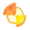 Citrus figure Royalty Free Stock Photo