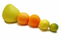 Citrus fresh fruits Royalty Free Stock Photo