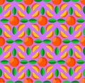 Citrus fruit so pattern motif