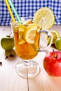 Citrus grog coctail