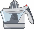 Citrus Juicer Machine Icon in flat style. Vector Illustration