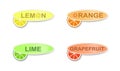 Citrus labels