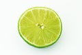 Citrus lime fruit half Royalty Free Stock Photo