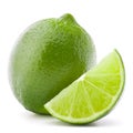 Citrus lime fruit isolated on white background cutout