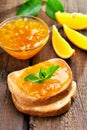 Citrus orange jam Royalty Free Stock Photo