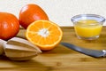 Citrus reamer and tangerines