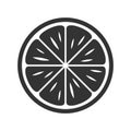 Citrus slice icon