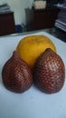 Citrus Snakefruit local fruit Indonesia