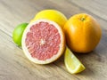 Citrus Summer Fruits Royalty Free Stock Photo