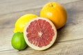 Citrus Summer Fruits Royalty Free Stock Photo