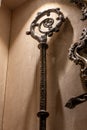 Ornate Ecclesiastical Staff on Display at Vatican Museums