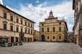 Citta di Castello (Umbria) Piazza Matteotti Royalty Free Stock Photo