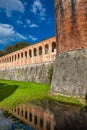 The Cittadella Nuova also called Giardino di Scotto an historical fortress from the 14th century in Pisa