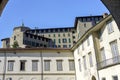 Cittadella square in Bergamo, Italy Royalty Free Stock Photo