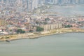 City aerial, residential area El Chorrillo, Panama City