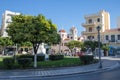 The city of Agios Nikolaos on the island of Crete Greece. Royalty Free Stock Photo