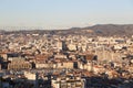 City airview map in marseilles Royalty Free Stock Photo