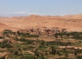 City Ait Benhaddou near Ouarzazate in Morocco Royalty Free Stock Photo