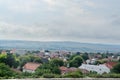 City Alba Iulia from Romania view from Citadel fortress Alba Car