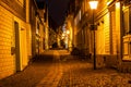 City alley, Ruhrstreet in Village Kettwig vor der BrÃÂ¼cke, City Essen