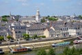City of Angers in France Royalty Free Stock Photo